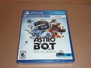 Astro Bot Rescue Mission VR PlayStation 4 (PS4, 2018) Game - New Sealed - READ - Picture 1 of 5