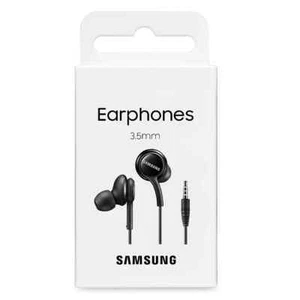 Auriculares negros originales Samsung de 3,5 mm EO-IA600 para A15 A25 M15 M14 - Imagen 1 de 6