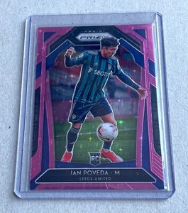 ASIAN PINK STARS - IAN POVEDA - 2020/21 PANINI PRIZM SOCCER - LEEDS UNITED FC RC