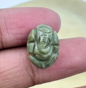 Cat's Eye Chrysoberyl Ganesha, 7.85 Cts Vastu Idol for Pooja Room (Certified) - Picture 1 of 1