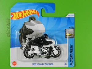 Hot Wheels 2024 - 1966 Triumph Tiger 100 - Factory Fresh - 190 - Nuovo A Conf. - Imagen 1 de 1