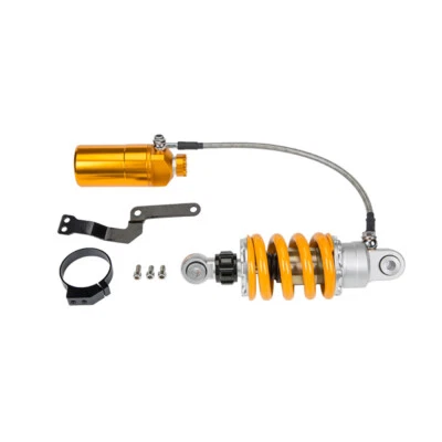 Amortecedor de ar traseiro de motocicleta 1 peça 205 mm/8,07" ajustável para Honda BMW - Imagem 1 de 4