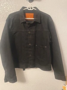 Black Sign Black Selvedge Jacket - Made in Japan - Sz. 44 - Picture 1 of 8