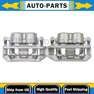 Par de pinzas de freno delanteras izquierda derecha para Ford F-150 4,6 L 4,2 L 5,4 L 4,9 L Foto 1 de 4