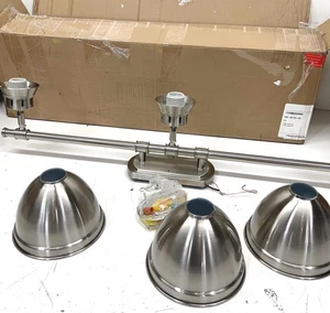 Golden Lighting Duncan 3-Light Pewter Semi Flush Mount Light 3602-3SF PW-PW - Picture 1 of 2