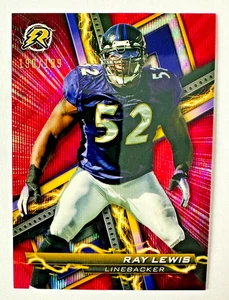 2023 Topps Composite Resurgence Ray Lewis PINK Wave SP #/199 Ravens Legend! - Picture 1 of 3