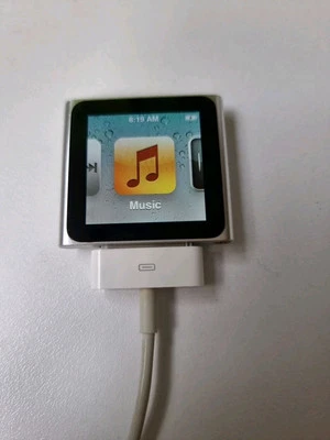 Apple iPod Nano 6th Generation 8GB - Silver (Model No: MC525) - Image 1 of 4