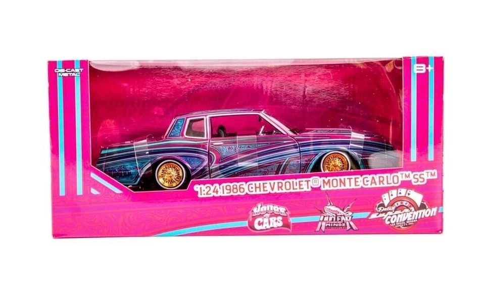 MAISTO LOWRIDER 1/24 NEW 1986 CHEVY MONTE CARLO SS LAS VEGAS 2023 - Image 1 of 3