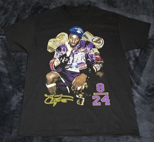 Kobe Bryant Championship Rings T-Shirt Black (SIZE: XL) - Picture 1 of 2