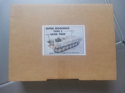 RARE 1/32 SPACE 1999 MOONBASE LASER DEFENCE TANK TYPE 3 MODEL KIT UNCL MODELS  - Image 1 of 4