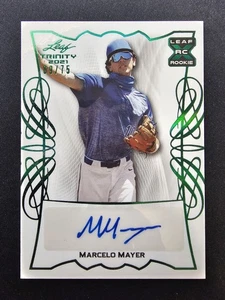 Marcelo Mayer 2021 Leaf Trinity Green Auto /75 #BA-MM7 - Picture 1 of 2