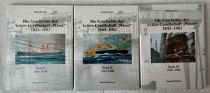 DIE GESCHICHTE DER ACTIEN-GESELLSCHAFT "WESER"~1843-1983~R.THIEL~HAUSCHILD~OVP~ - Picture 1 of 23