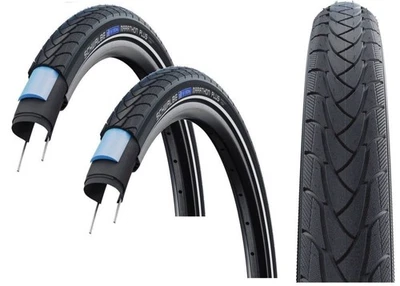 PAR DE PNEUS DE BICICLETA SCHWALBE MARATHON PLUS 20 x 1,35 protegidos contra furos - Imagem 1 de 4