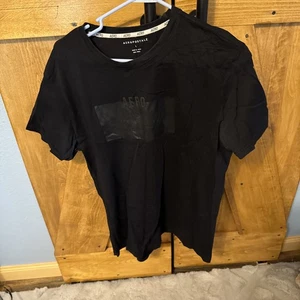 Aeropostale Mens L Short Sleeve Black T Shirt - Picture 1 of 9