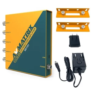 SD1141 Distribution Amplifier 1 Input 4 Output Audio Video SD HD 3G-SDI Split... - Picture 1 of 6