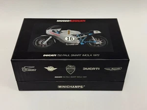 1/12 Minichamps Ducati 750 of Paul Smith  form 1972 Imola race  122720016 ABG103 - Picture 1 of 8