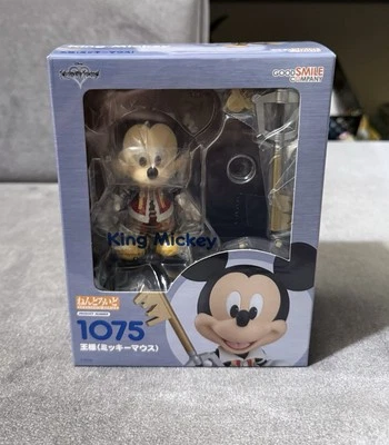 Boneco de ação Good Smile - Nendoroid 1075 - Disney - Kingdom Hearts King Mickey - Imagem 1 de 4