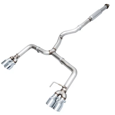 AWE Tuning Subaru WRX/STI Track Edition Exhaust with 102mm Chrome Silver Tips - Image 1 of 4