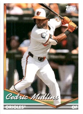 2024 Topps Archives Cedric Mullins #267 Baltimore Orioles - Image 1 of 2