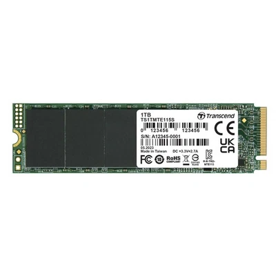 Transcend SSD 1TB M.2 MTE115S (M.2 2280) PCIe Gen3 x4 NVMe - TS1TMTE115S - Bild 1 von 4