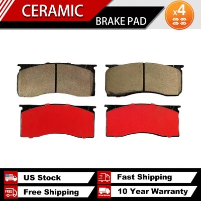 100% Fit Guarantee Front Ceramic Brake Pads for Plymouth Barracuda 1966-1969 - Imagem 1 de 4