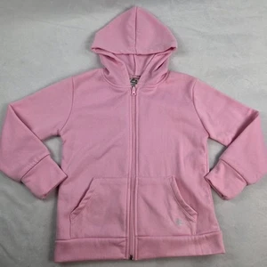 Girls Pink Hoodie Size L (6X) - Picture 1 of 4