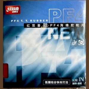 DHS PF4 Rubber Pips-in With Sponge Table Tennis Rubber - Picture 1 of 6