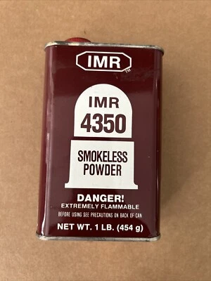 CONTENEDOR DE POLVO SIN HUMO IMR 4350 VINTAGE Foto 1 de 4