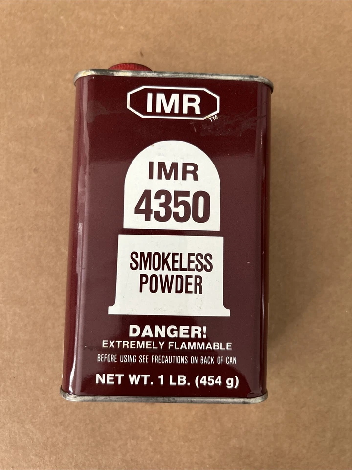 CONTENEDOR DE POLVO SIN HUMO IMR 4350 VINTAGE Foto 1 de 4