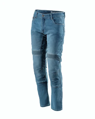 Pantaloni Moto STEEL MAN BLUE J2982 Oj Atmosfere Metropolitane - Immagine 1 di 4