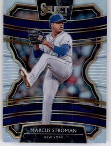 2020 Select Silver Holo Marcus Stroman Prizm Refractor Parallel Insert Mets #77 - Picture 1 of 2