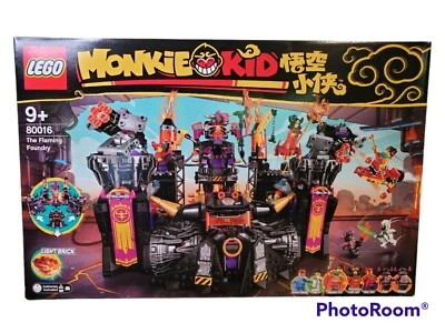 *NEW* IN BOX Lego Monkie Kid: The Flaming Foundry (80016) - Image 1 of 3
