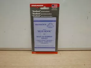 SWANSON P0110 BLUE BOOK SPEED SQUARE INSTRUCTIONS FOR ROOFS & STAIRS - Picture 1 of 1