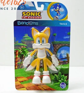 Sonic The Hedgehog Bendems Tails Bendable Poseable Figure Toy New Gift - Picture 1 of 5