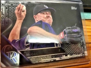 2016 TOPPS UPDATE US 90 JAKE McGEE ROCKIES #65/65 MINT FROM PACK - Picture 1 of 2