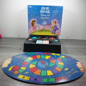 Vtg 1998 Men Are From Mars Women Are From Venus Game Mattel - No Instructions - Picture 1 of 9