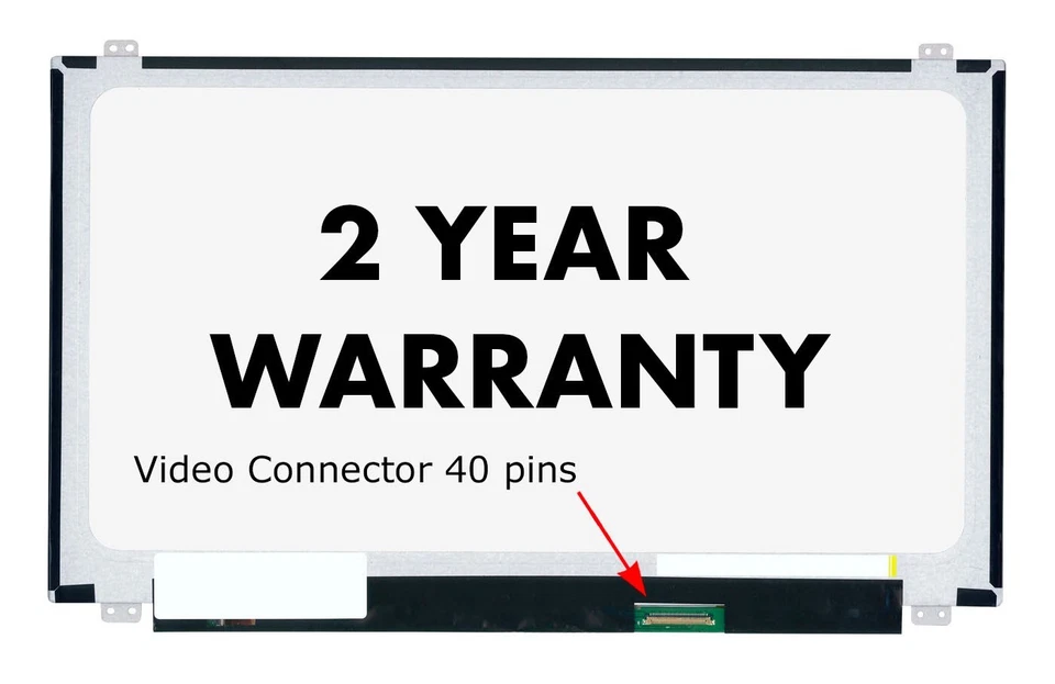 HP 15-BS244WM 3TT17UA Touch HD 1366x768 Glossy LCD Screen LED Display 15.6" NEW - Image 1 of 4