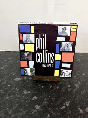 Phil Collins Buster Film Two Hearts 7" Vinyl Record France WEA 257 750-7 Import - Image 1 of 3