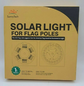 Sunny Tech Solar Light for Flag Poles S1