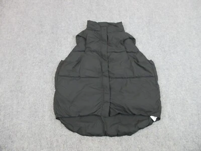 Abercrombie & Fitch Vest Womens Adult Extra Large Black Puffer Stretch Coat - Image 1 of 4
