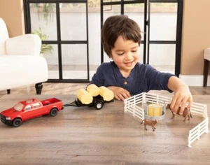Tommy 1:32 Pickup And Bale Set Truck - Picture 1 of 5
