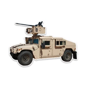 Armee Hummer Aufkleber 4 Zoll Vinyl Decal Wasserdicht Militär Kunst - Bild 1 von 2
