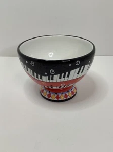 Juleez Hand Crafted And Hand Painted Bowl By Julie Borden 5.5 Inch Dish - Picture 1 of 6