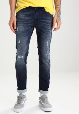 Men's Diesel Brand Fashion 0685G Thavar-Ne Slim JoggJean Sweat Pants Jeans - Image 1 of 4