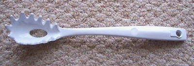 Good Cook 12.5" Long White Melamine Pasta Server - Image 1 of 2