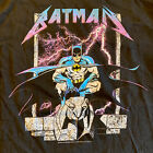 T-shirt graphique noir à thème Batman Metallica moyen d'occasion DC Comics
