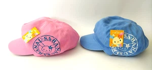 Sanrio Usahana Pink and Blue Set of Stylish Caps 52cm   For Kids Japan F/S - Picture 1 of 15