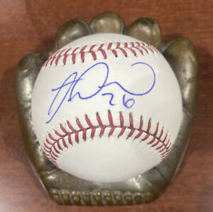 Miguel Montero Signed OML Baseball Arizona Diamondbacks Chicago Cubs Autographed