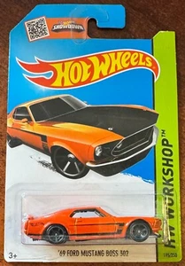 Mattel Hot Wheels HW Officina '69 Ford Mustang Boss 302 #195 - Foto 1 di 1