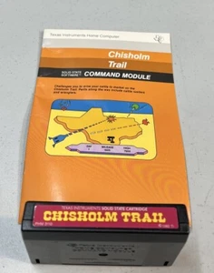 Chisholm Trail (TI-99/4a, 1982) Texas Instruments Juego y Manual - Imagen 1 de 4